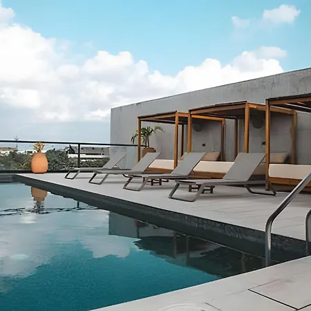 Tuk Viento 213 - Romantic Tulum Studio: Pool, Balcony & Padel Court Villa